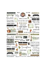 49 AND MARKET 49 AND MARKET COTTAGECORE 6x8 RUB-ON TRANSFER SET 2/PK