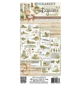 49 AND MARKET 49 AND MARKET COTTAGECORE 6x12 RUB-ON TRANSFER SET 3/PK
