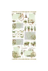 49 AND MARKET 49 AND MARKET COTTAGECORE 6x12 RUB-ON TRANSFER SET 3/PK