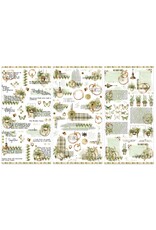 49 AND MARKET 49 AND MARKET COTTAGECORE 6x12 RUB-ON TRANSFER SET 3/PK