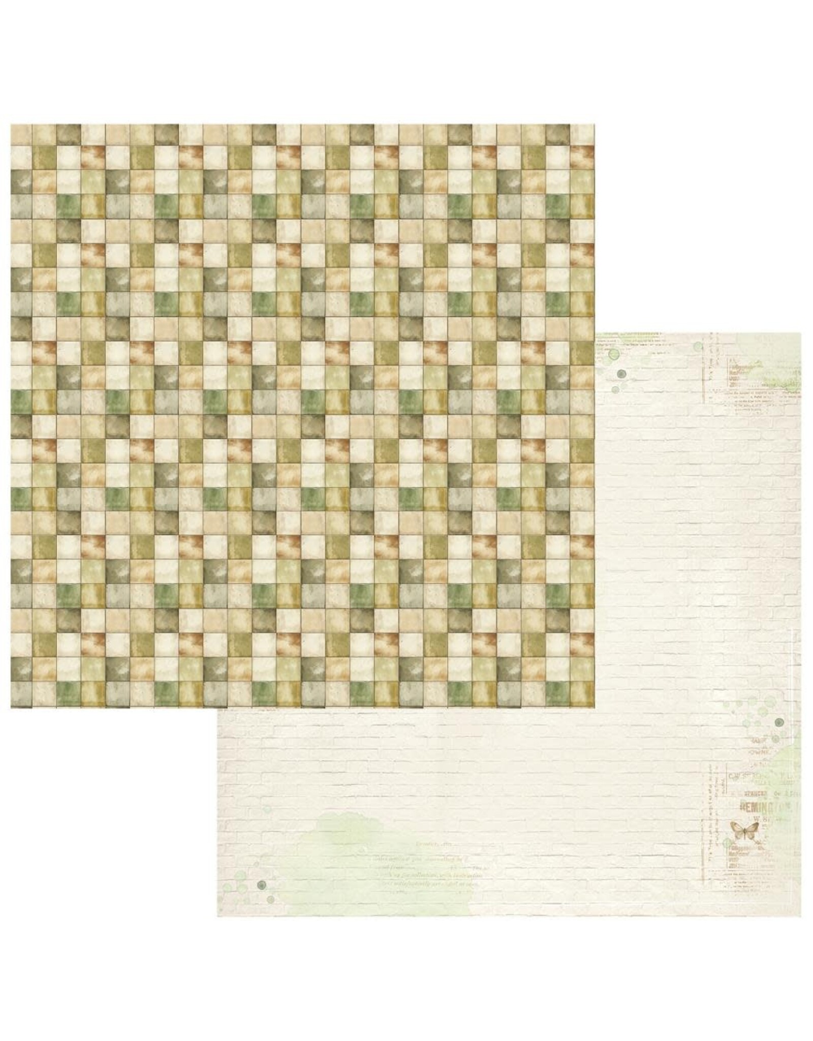 49 AND MARKET 49 AND MARKET COTTAGECORE YESTERYEAR 12x12 CARDSTOCK