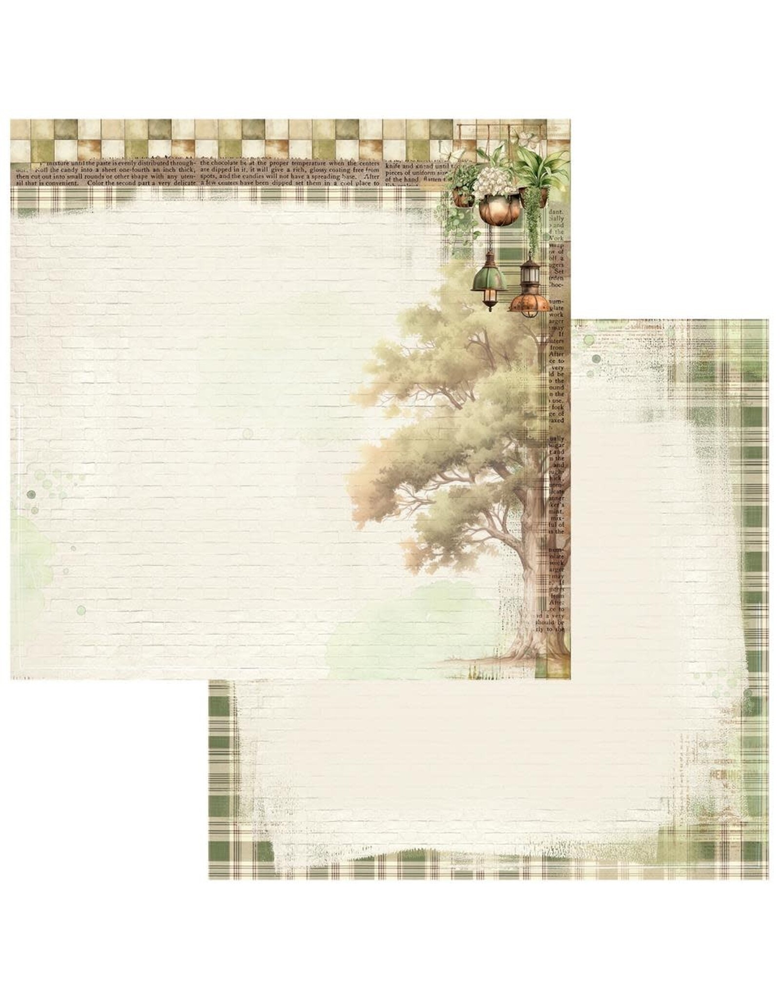 49 AND MARKET 49 AND MARKET COTTAGECORE CHERISH 12x12 CARDSTOCK