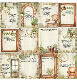 49 AND MARKET 49 AND MARKET COTTAGECORE TREASURED 12x12 CARDSTOCK