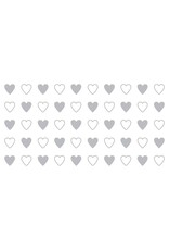 SIZZIX SIZZIX TIM HOLTZ SIDEKICK SIDE-ORDER THINLITS/ TEXTURE FADES LOVE NOTES EMBOSSING FOLDER & DIE SET