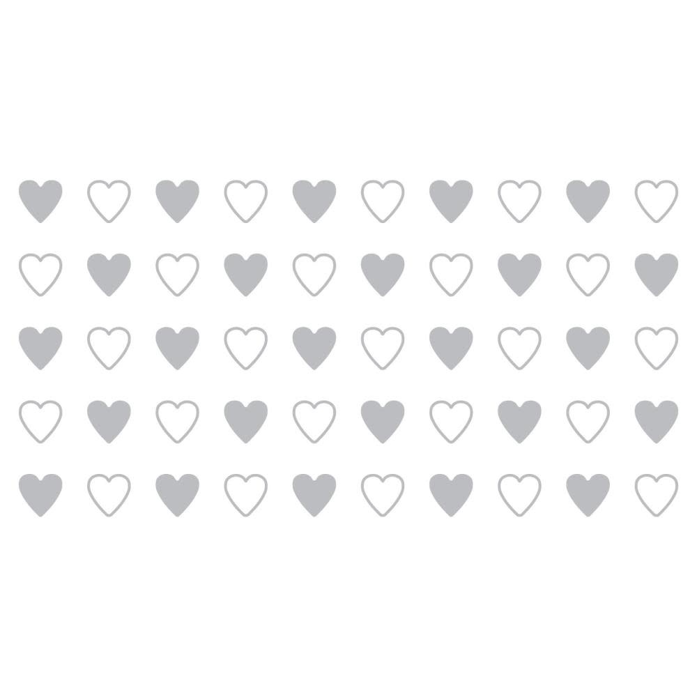 SIZZIX SIZZIX TIM HOLTZ SIDEKICK SIDE-ORDER THINLITS/ TEXTURE FADES LOVE NOTES EMBOSSING FOLDER & DIE SET