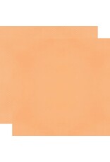 SIMPLE STORIES SIMPLE STORIES COLOR VIBE APRICOT CARDSTOCK 12''X12''