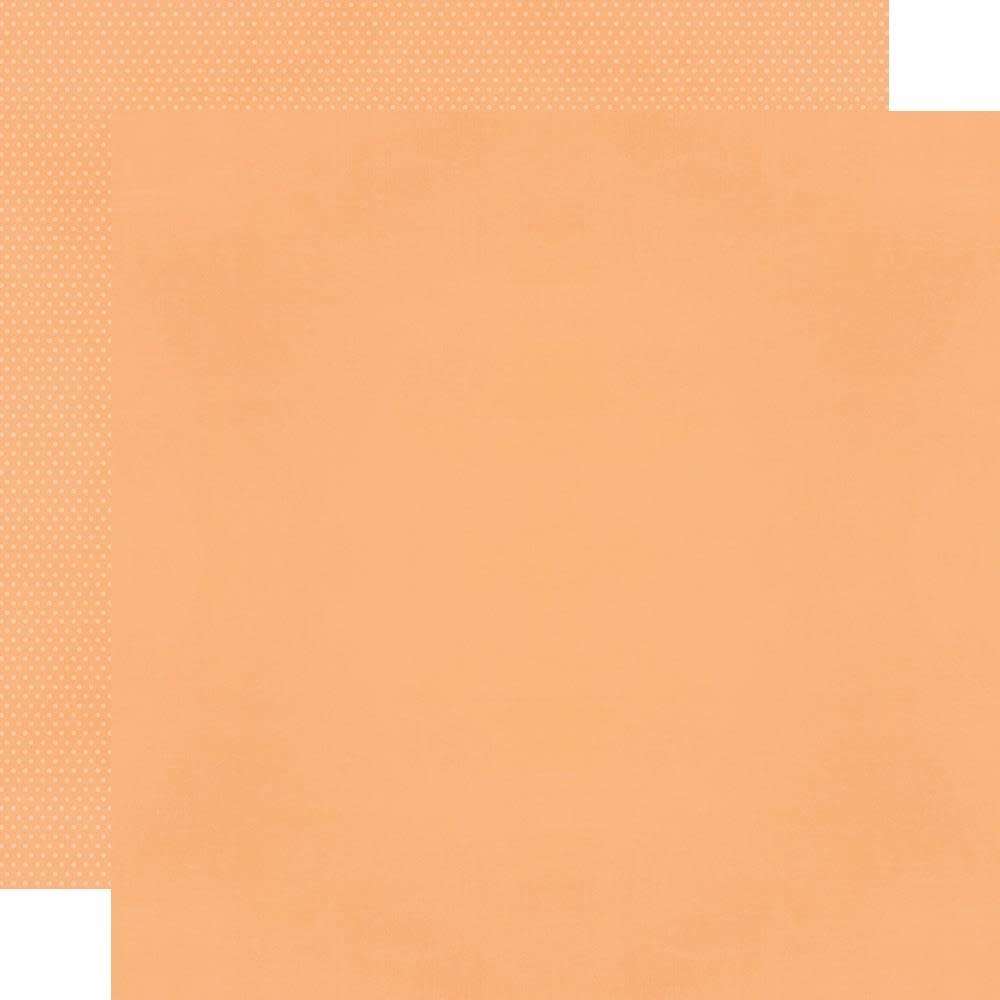 SIMPLE STORIES SIMPLE STORIES COLOR VIBE APRICOT CARDSTOCK 12''X12''