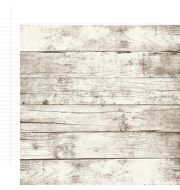 SIMPLE STORIES SIMPLE STORIES COLOR VIBE ASPEN/WHITE NOTEBOOK 12x12 CARDSTOCK