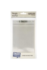 SIMPLE STORIES SIMPLE STORIES SN@P! FLIPBOOK POCKET PAGES REFILLS 4X6 POCKETS 10PK