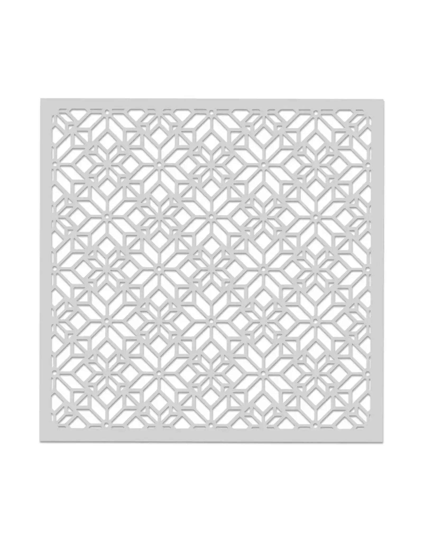 HERO ARTS HERO ARTS POINSETTIA STAINED GLASS PATTERN 6X6 STENCIL