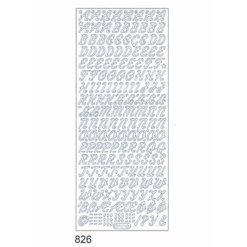 STARFORM STARFORM CAPITAL LETTERS SILVER PEEL OFFS
