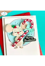 ELIZABETH CRAFT DESIGNS ELIZABETH CRAFT DESIGNS CUTE & WHIMSICAL BY JOSET VAN DE BURGT MICE SENTIMENTS CLEAR STAMP SET