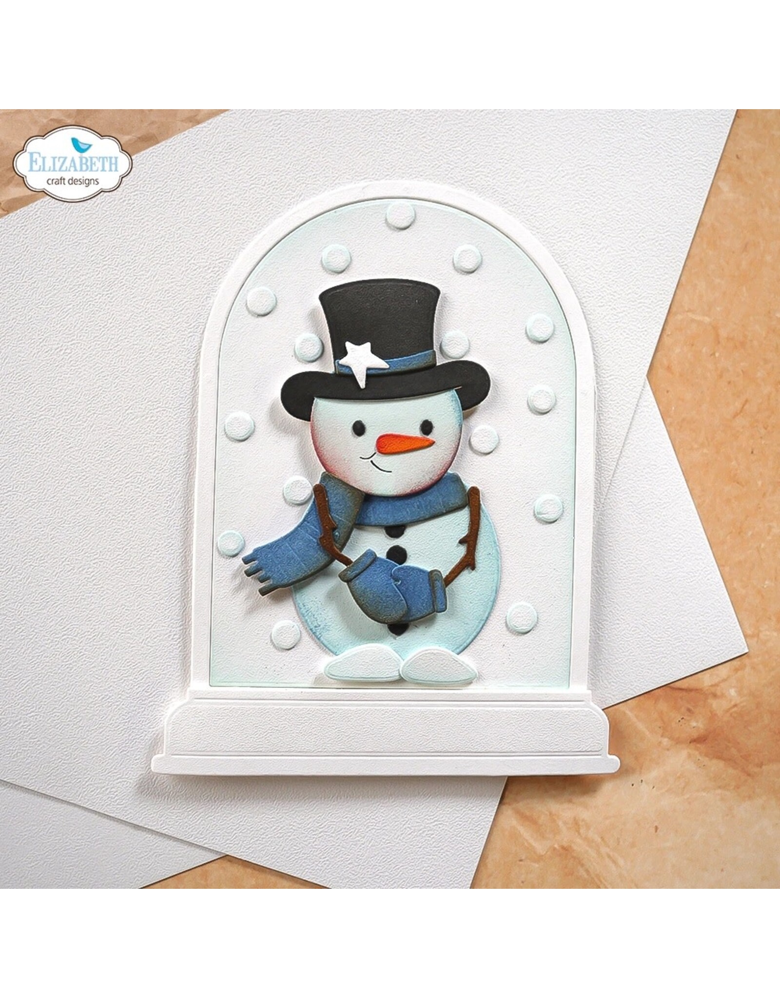ELIZABETH CRAFT DESIGNS ELIZABETH CRAFT DESIGNS WHITE 8.5X11 SOFT FINISH CARDSTOCK 240G/90LB 25/PK