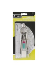WESTCOTT WESTCOTT COMPASS & PROTRACTOR SET
