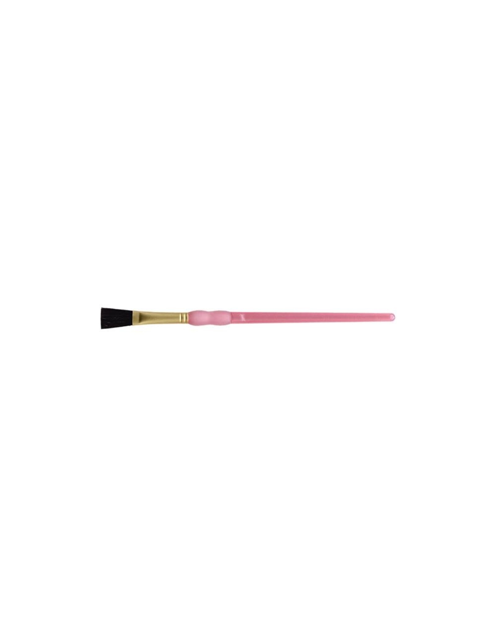 ROYAL BRUSH ROYAL BRUSH CRAFTER'S CHOICE BLACK BRISTLE 3/4" FLAT BRUSH