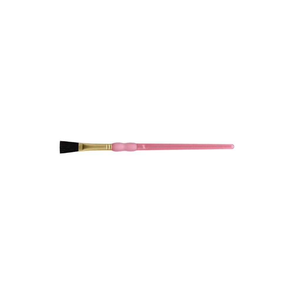 ROYAL BRUSH ROYAL BRUSH CRAFTER'S CHOICE BLACK BRISTLE 3/4" FLAT BRUSH