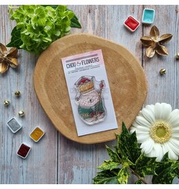 CHOU & FLOWERS CHOU & FLOWERS IT'S ALWAYS TEA TIME COLLECTION DOUDOU NUTCRACKER CLEAR STAMP
