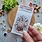 CHOU & FLOWERS CHOU & FLOWERS IT'S ALWAYS TEA TIME COLLECTION DOUDOU PUNK CLEAR STAMP