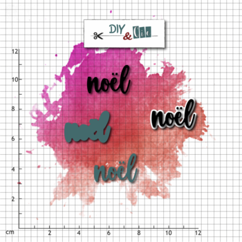 DIY & CIE DIY & CIE NOEL DIE AND STAMP SET