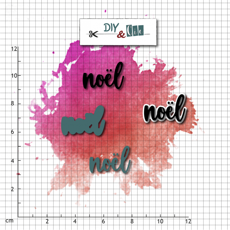 DIY & CIE DIY & CIE NOEL DIE AND STAMP SET