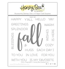 HONEY BEE HONEY BEE STAMPS FALL CLEAR STAMP & DIE SET