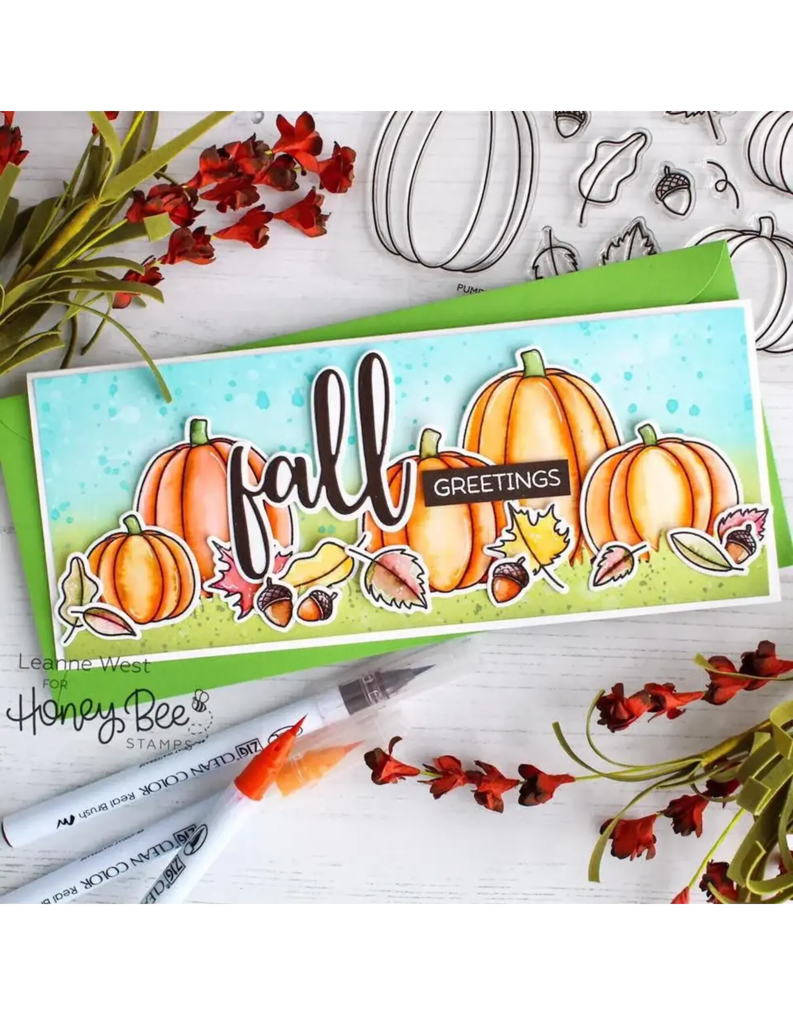 HONEY BEE HONEY BEE STAMPS FALL DIE SET