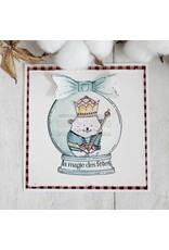 CHOU & FLOWERS CHOU & FLOWERS IT'S ALWAYS TEA TIME COLLECTION DOUDOU NUTCRACKER CLEAR STAMP