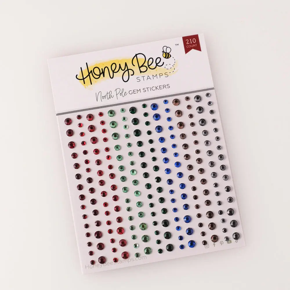 HONEY BEE STAMPS HONEY BEE STAMPS NORTH POLE GEM STICKERS