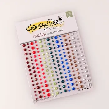 HONEY BEE STAMPS HONEY BEE STAMPS NORTH POLE PEARL STICKERS