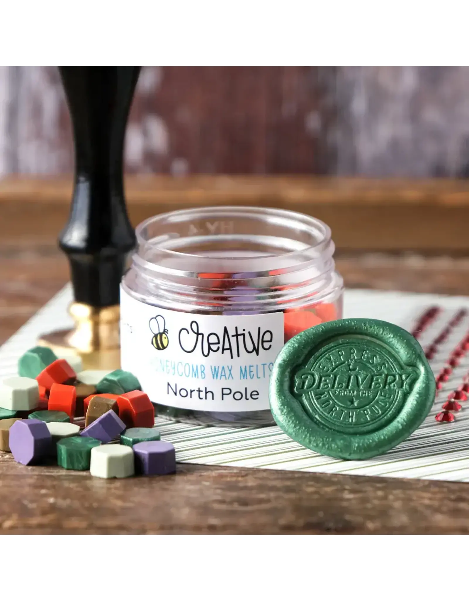 HONEY BEE HONEY BEE CREATIVE NORTH POLE WAX MELTS