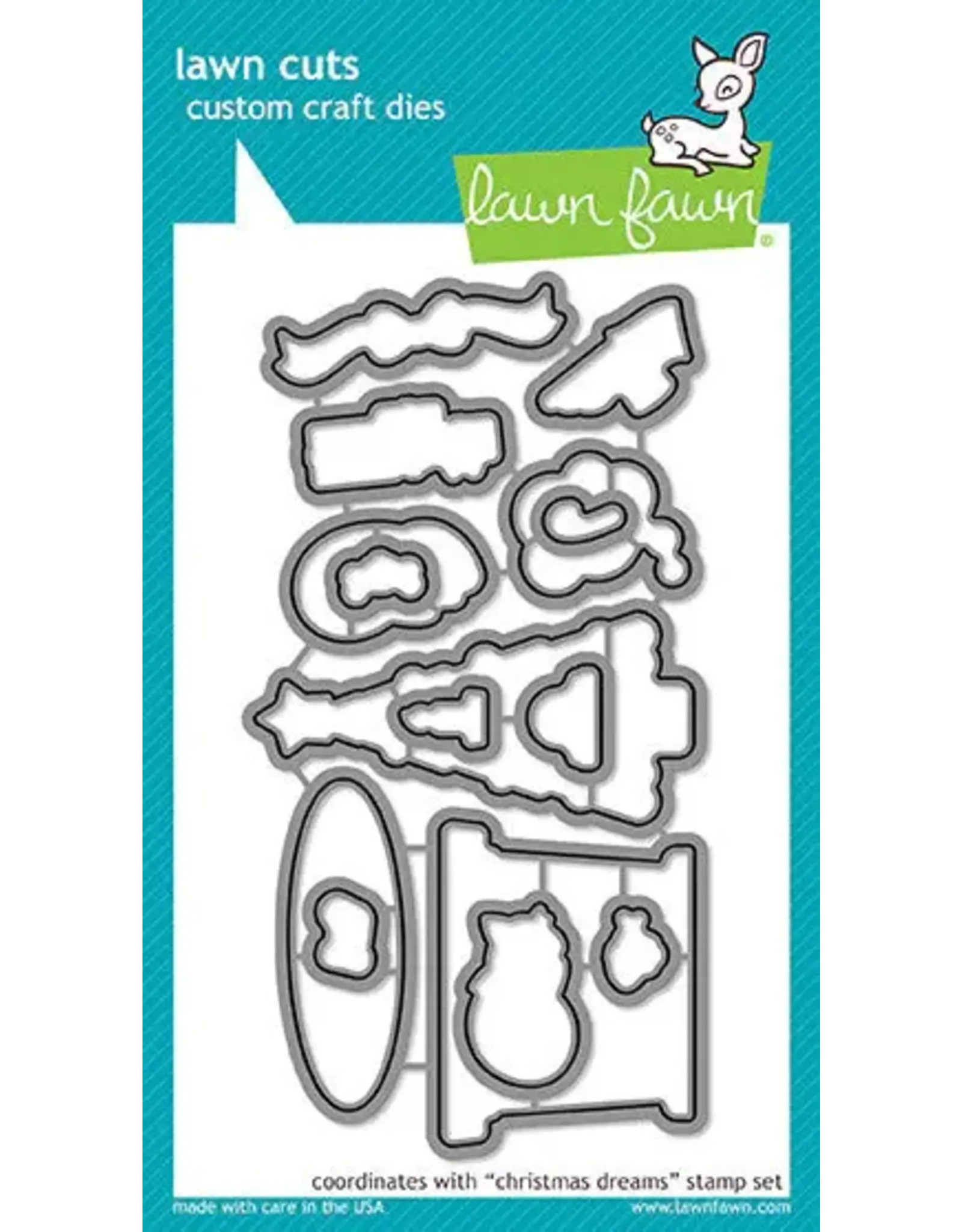LAWN FAWN LAWN FAWN CHRISTMAS DREAMS DIE SET