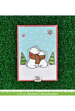 LAWN FAWN LAWN FAWN WINTER SKIES ACRYLIC STAMP SET