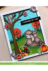LAWN FAWN LAWN FAWN WINTER SKIES ACRYLIC STAMP SET