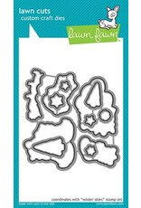 LAWN FAWN LAWN FAWN WINTER SKIES DIE SET