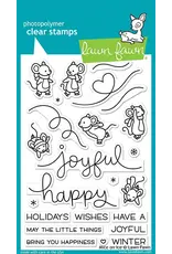 LAWN FAWN LAWN FAWN MICE ON ICE ACRYLIC STAMP SET
