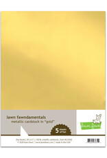 LAWN FAWN LAWN FAWN METALLIC CARDSTOCK IN GOLD