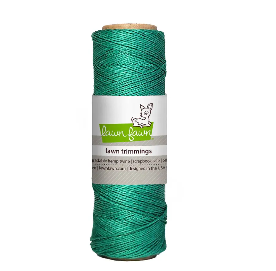 LAWN FAWN LAWN FAWN EMERALD HEMP TWINE