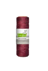 LAWN FAWN LAWN FAWN BURGUNDY HEMP TWINE