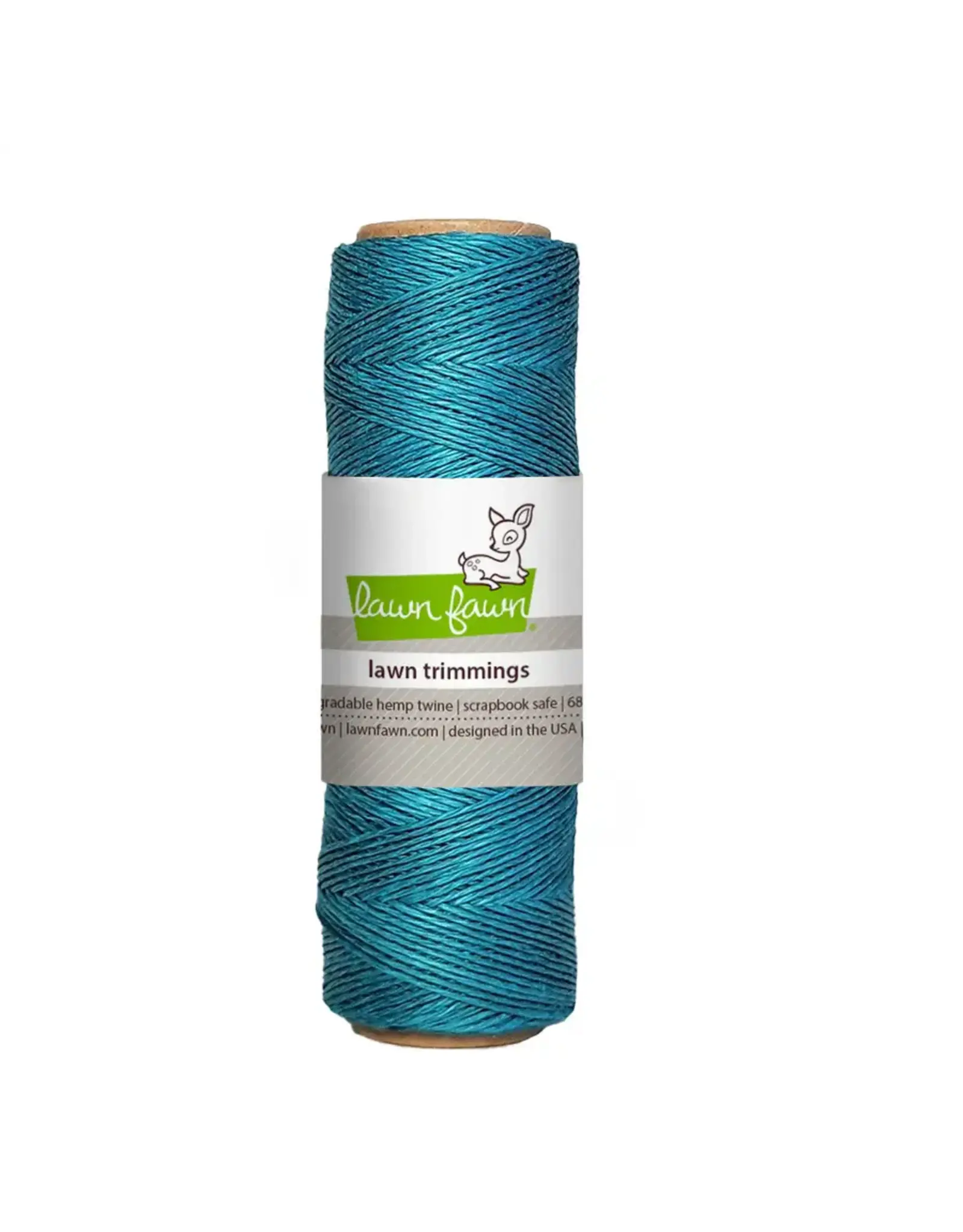 LAWN FAWN LAWN FAWN TEAL HEMP TWINE
