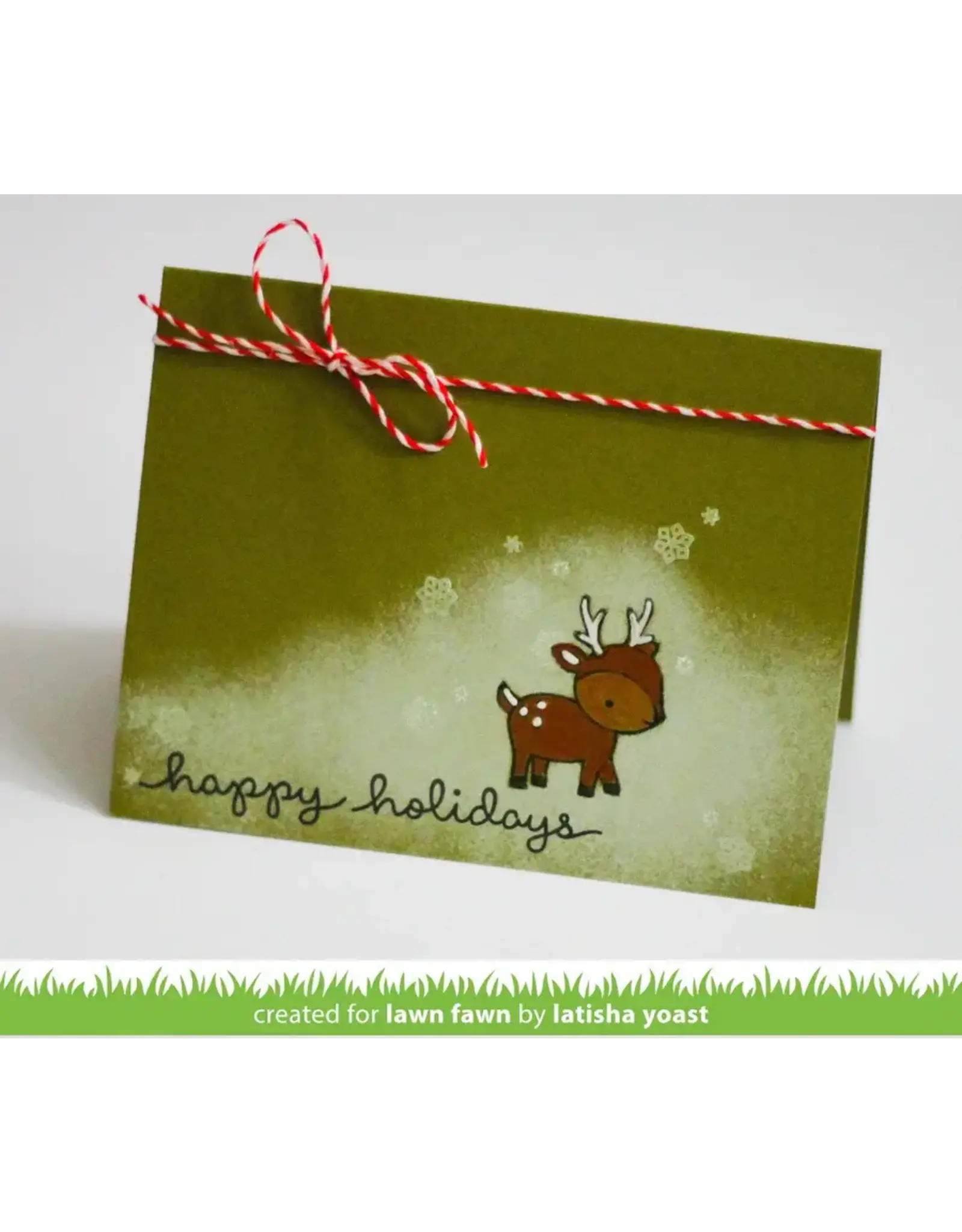 LAWN FAWN LAWN FAWN TOBOGGAN TOGETHER CLEAR STAMP SET