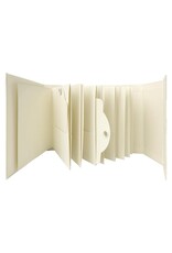 GRAPHIC 45 GRAPHIC 45 STAPLES IVORY SQUARE TAG & POCKET WRAP-AROUND ALBUM