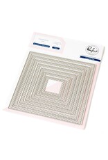 PINKFRESH PINKFRESH STUDIO ESSENTIALS NESTED SQUARES DIAGONAL STITCHED DIE SET