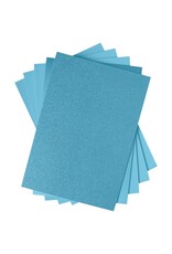 SIZZIX SIZZIX STACEY PARK TEAL OPULENT CARDSTOCK PACK 5 TYPES/50 SHEETS