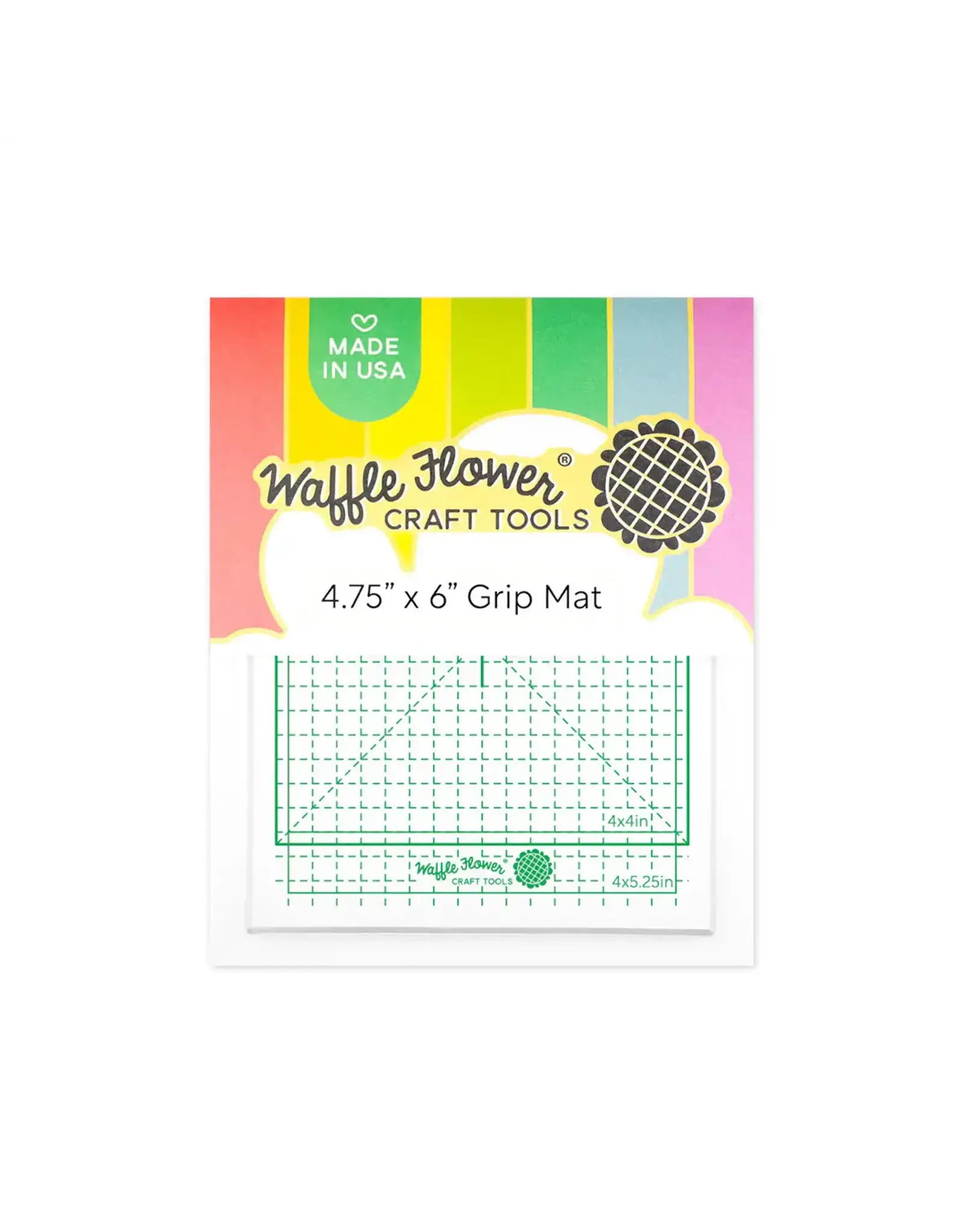 WAFFLE FLOWER WAFFLE FLOWER 4.75x6 GRIP MAT V2