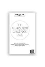 LISA HORTON CRAFTS LISA HORTON CRAFTS THE ALL ROUNDER A4 CARD PACK 40/PK