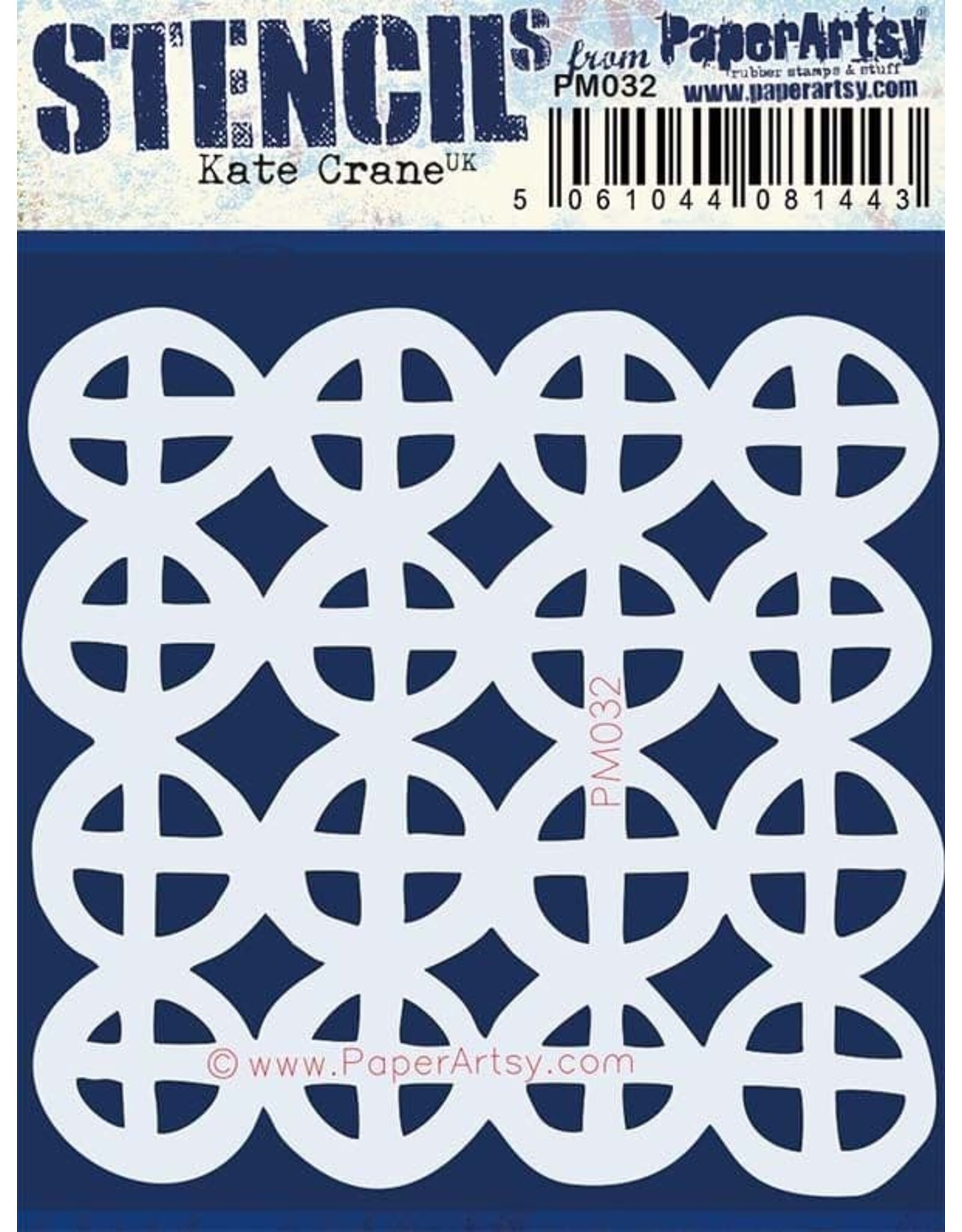PAPER ARTSY PAPER ARTSY KATE CRANE PM032 MINI STENCIL