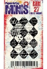 PAPER ARTSY PAPER ARTSY MINIS MN27 CLING STAMP