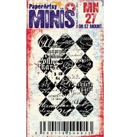 PAPER ARTSY PAPER ARTSY MINIS MN27 CLING STAMP