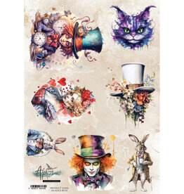 ALCHEMY OF ART ALCHEMY OF ART ALICE 01 A4 RICE PAPER