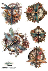 ALCHEMY OF ART ALCHEMY OF ART STEAMPUNK TIME 01 A4 RICE PAPER